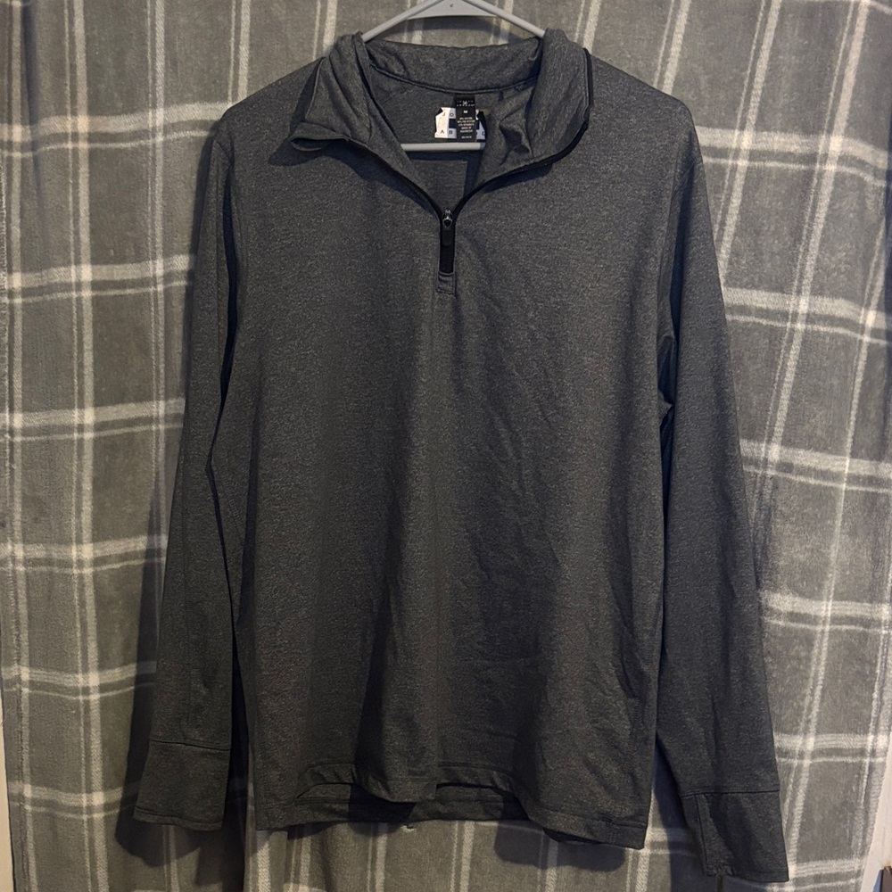 Joseph Abboud Charcoal Long Sleeve Pullover